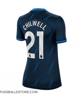 Günstige Chelsea Ben Chilwell #21 Auswärtstrikot Damen 2023-24 Kurzarm